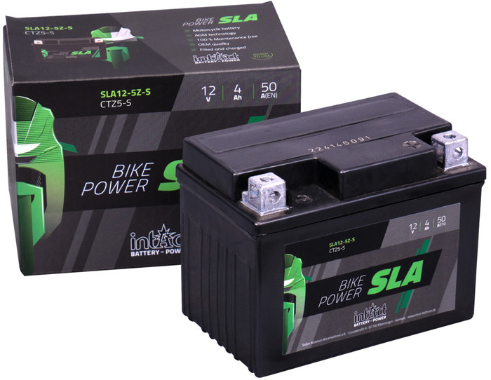 Batteri Bike Power 12 V 4 Ah (+h) - intAct